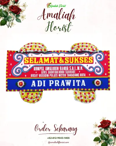 Karangan Bunga Ucapan Selamat di Jiko Cobo